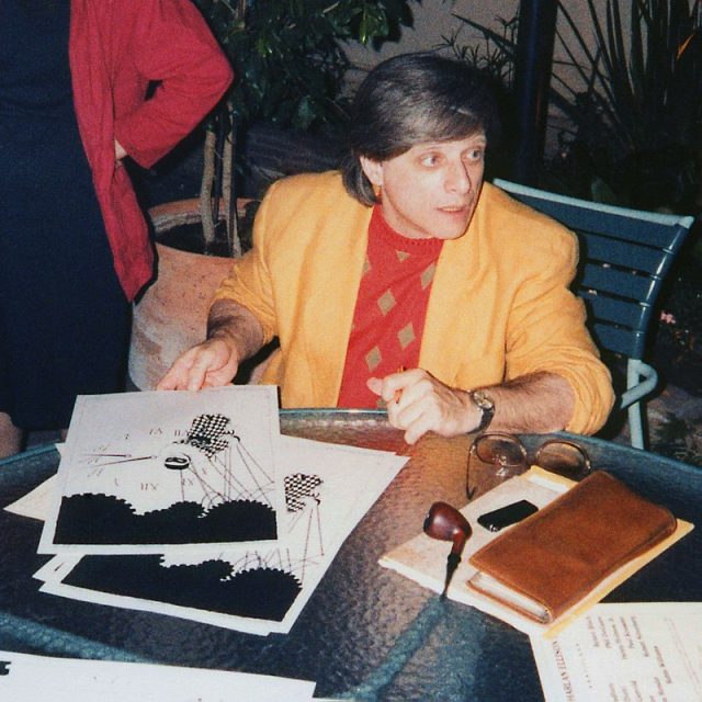 Harlan Ellison at the Harlan Ellison Roast. L.A. Press Club July 12, 1986. Photo by Pip R. Lagenta CC BY 2.0