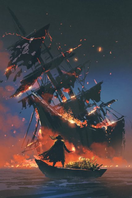 Ching grew strong within the pirate community, earning loyalty and respect among the outlaws.