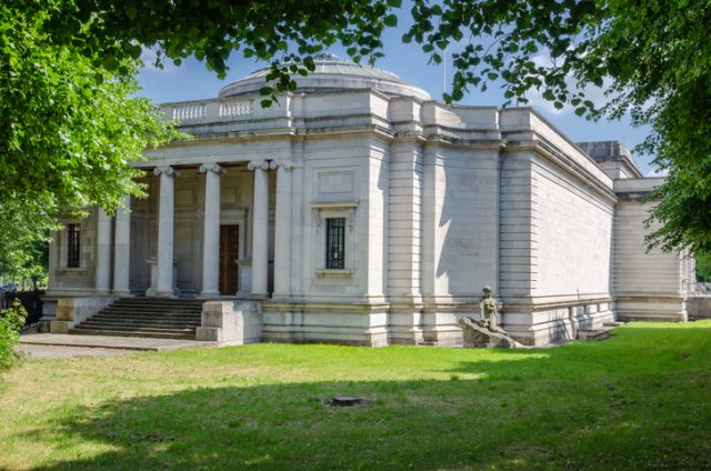 The Lady Lever Art Gallery in Port Sunlight, Liverpool, England.