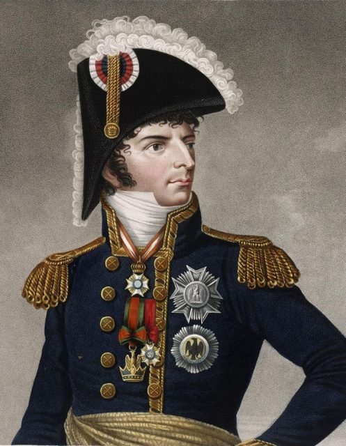 Bernadotte, as Marshal of the French Empire.