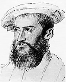 Portrait of the French Mariner, Jean Ribault (1520 – 1565)