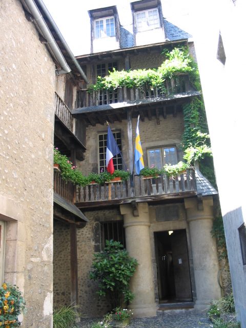 Bernadotte’s birth house in Pau, France.