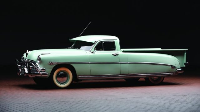 Totally vintage: the 1952 Hudson Hornet 6 Prototype Pickup Recreation. Photo by Worldwide Auctioneers