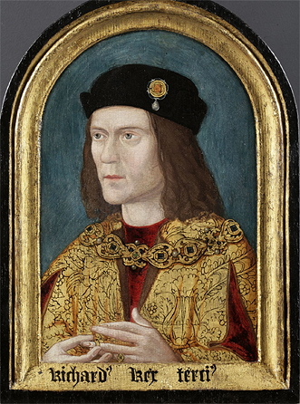 Portrait of Richard III of England.
