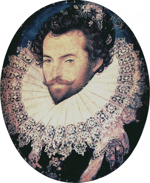 Sir Walter Raleigh.