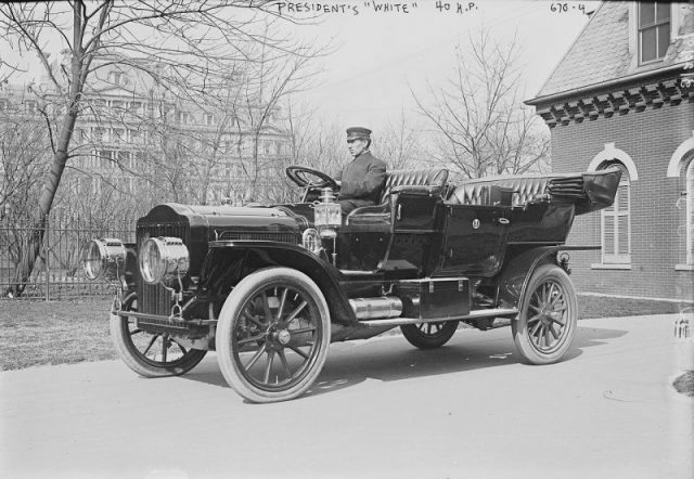 Taft’s 1911 White Steamer