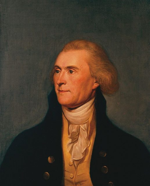 Thomas Jefferson, 1791.