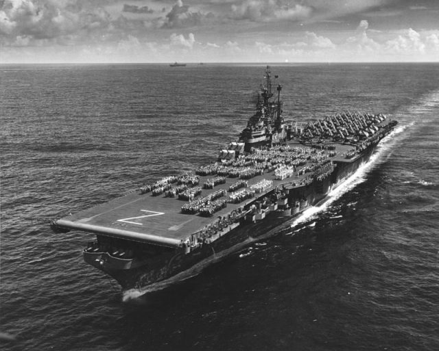 USS Shangri-La. 17 August 1946