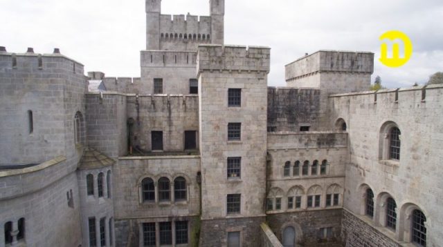 Gosford Castle has 15 bedrooms, 10 bathrooms, and 10 reception rooms. Photo by Maison Real Estate