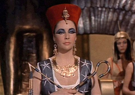 Elizabeth Taylor from the trailer for the film Cleopatra.