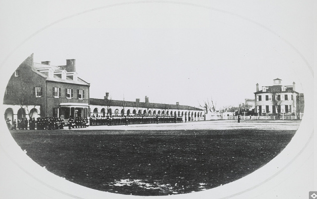 Commandant’s house at the U.S. Marine Corps Barracks, Washington, D.C (1850s-60s)