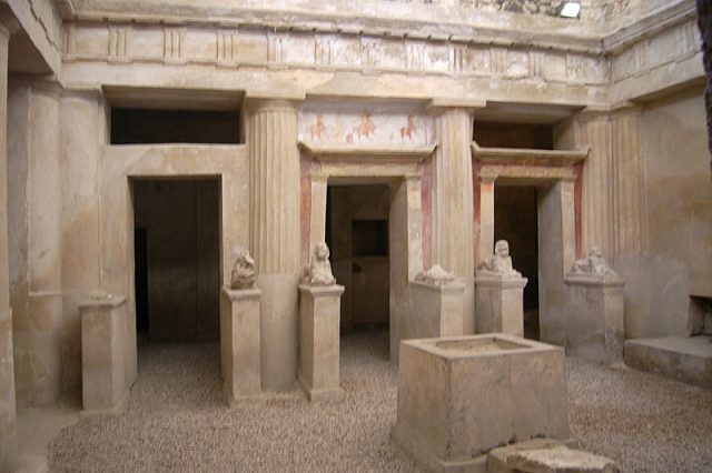 Mustafa Kamel Necropolis, Alexandria, Egypt. Photo by Roland Unger CC BY SA 3.0