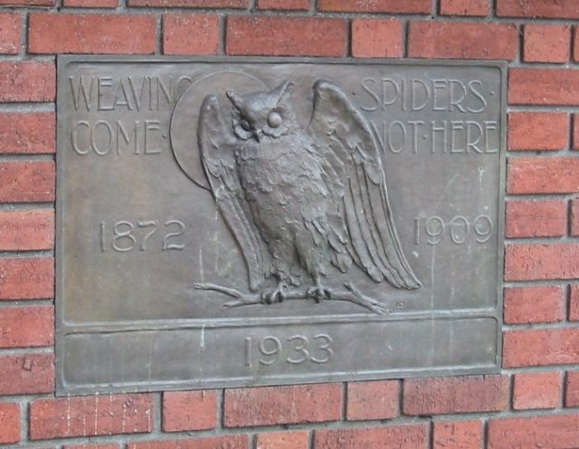 Bohemian Club plaque.