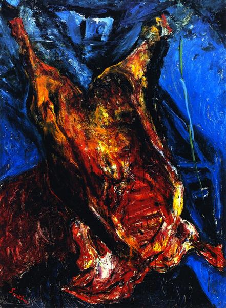 Carcass of Beef by Chaim Soutine, c. 1924.
