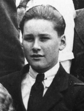 Errol Flynn at South West London College aged 14 (1923)