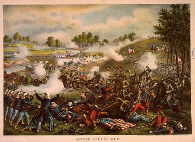 The First Battle of Manassas.