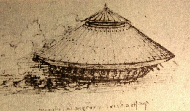 Leonardo da Vinci, design for a fighting vehicle.