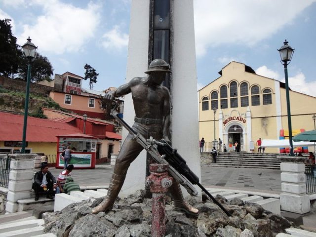 Monument to the Miner in Real de Monte Photo by Richardth -CC BY-SA 3.0