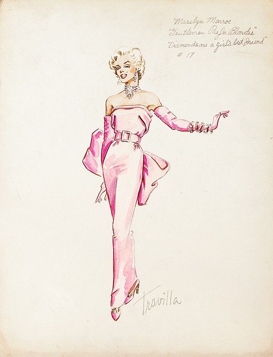 Marilyn Monroe's Iconic Pink Dress from 