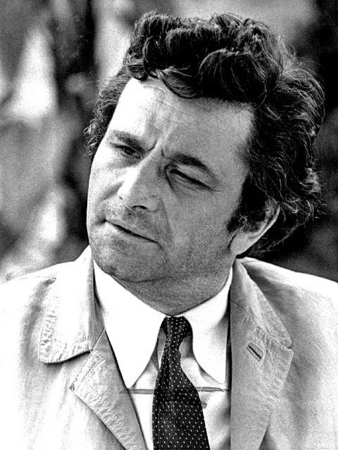Falk as Columbo, 1973.