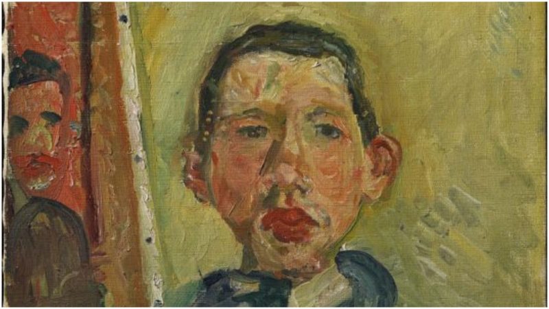 Self Portrait, 1918, Henry and Rose Pearlman Collection, on long-term loan to the Princeton University Art Museum