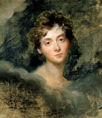 Portrait of Lady Caroline Lamb (1785-1828).