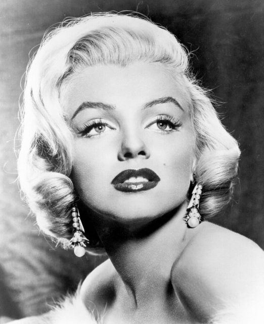 Publicity photo of Marilyn Monroe. Possibly for film Gentlemen Prefer Blondes (1953)