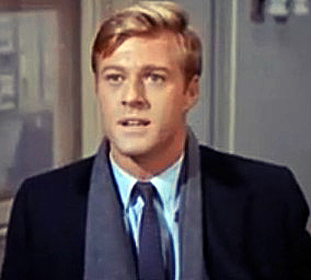 Redford in Barefoot in the Park, 1967.