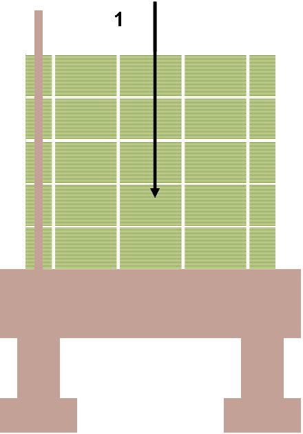 This is the Tameshigiri cutting pattern called Dodan or Dotton giri. Photo by Rawn CC BY-SA 3.0