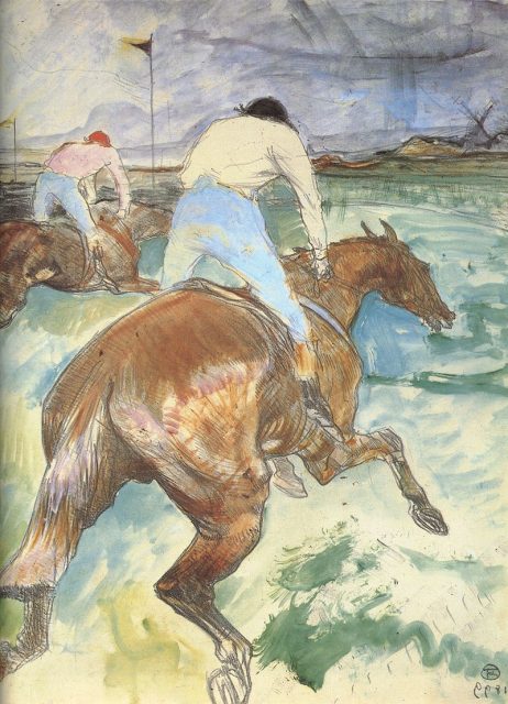 The Jockey by Toulouse-Lautrec (1899)