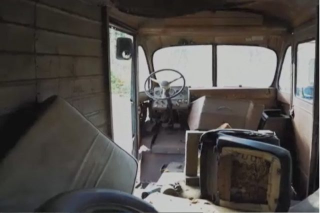 Interior of the van.Photo Courtesy: History Channel/Screengrab