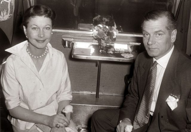 Olivier and Leigh in 1957.