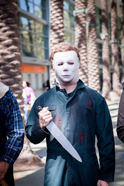 Cosplay of Michael Myers. Photo by Mooshuu CC By 2.0