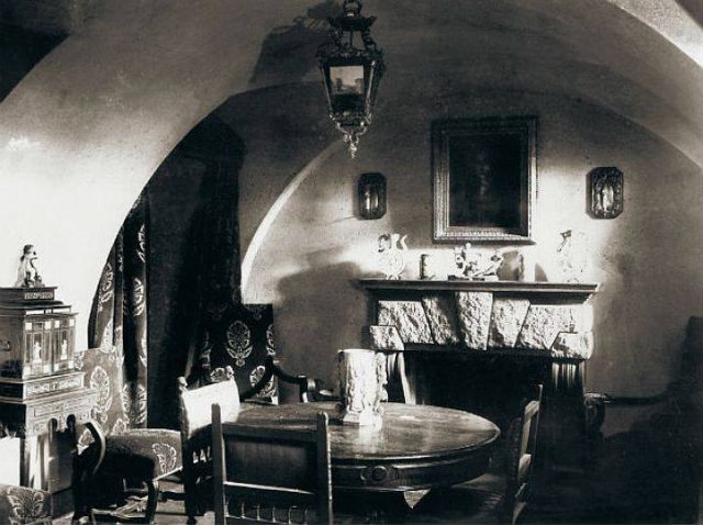 Basement of the Yusupov Palace on the Moika in St Petersburg, where Rasputin was murdered.