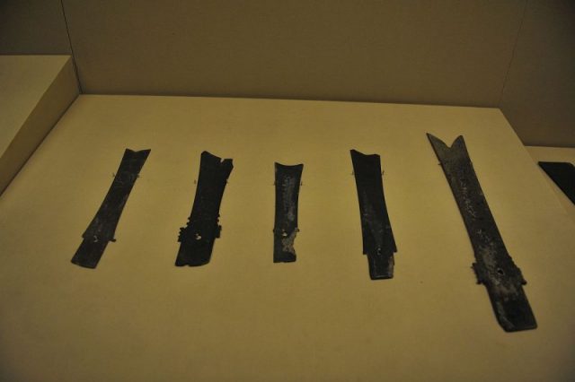 Artifacts found at Shimao. Photo by Siyuwj CC BY-SA 4.0
