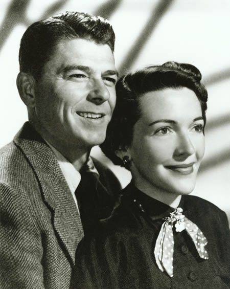 Engagement photograph of Ronald Reagan and Nancy Davis, January, 1952.