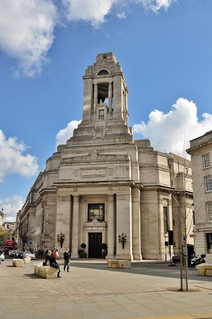 Freemasons Hall, London, home of the United Grand Lodge of England. Photo by Eluveitie CC BY-SA 3.0