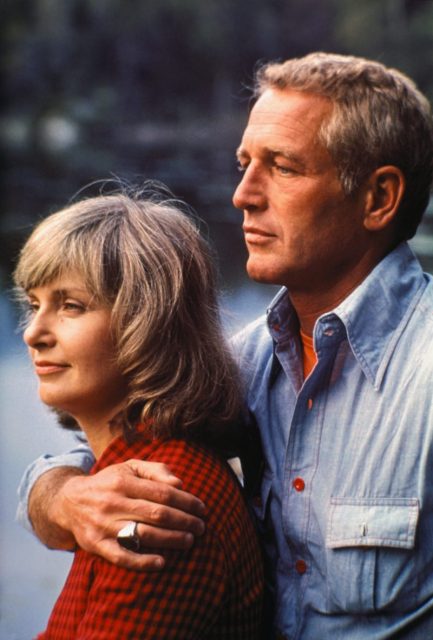 Paul Newman and Joanne Woodward.