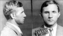 Mugshot of Richard Hauptmann, taken following his arrest. Photo by Flemington Police Department
