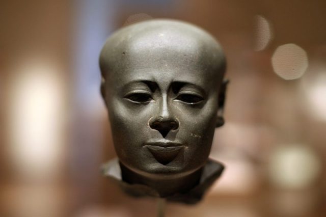 Head of Wesirwer, Priest of the God Montu. Photo by shooting_brooklyn CC BY-SA 2.5