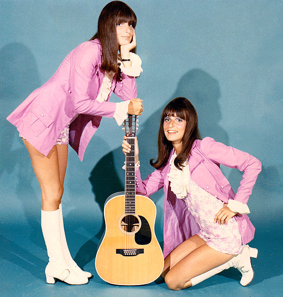 Jennie and Terrie Frankel, 1972 publicity photo.