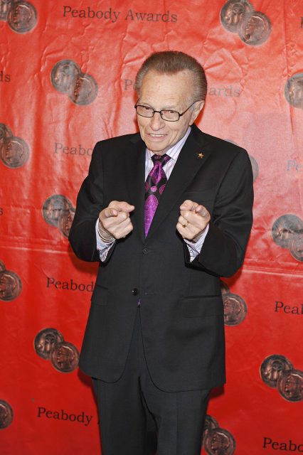 Larry King at the 70th Annual Peabody Awards. Photo by 70th Annual Peabody Awards CC By 2.0