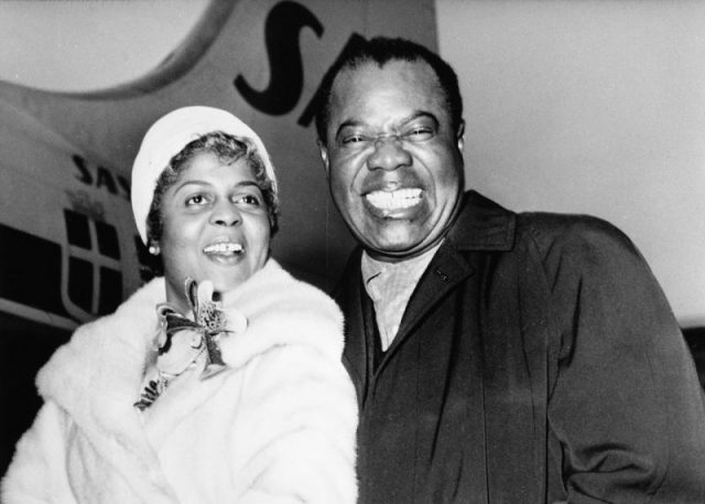 Armstrong with Lucille Wilson (c. 1960s).