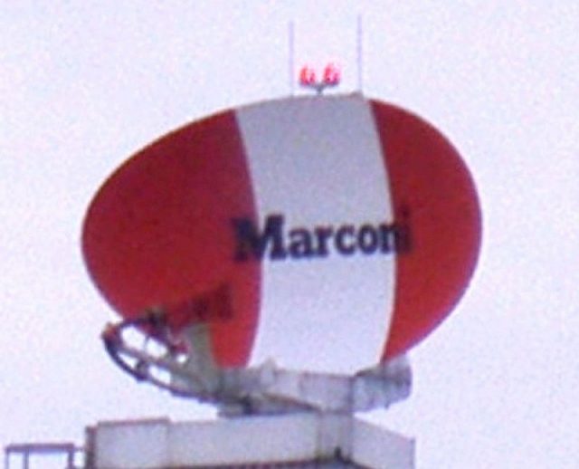Marconi S511 radar located at Norwich International Airport.