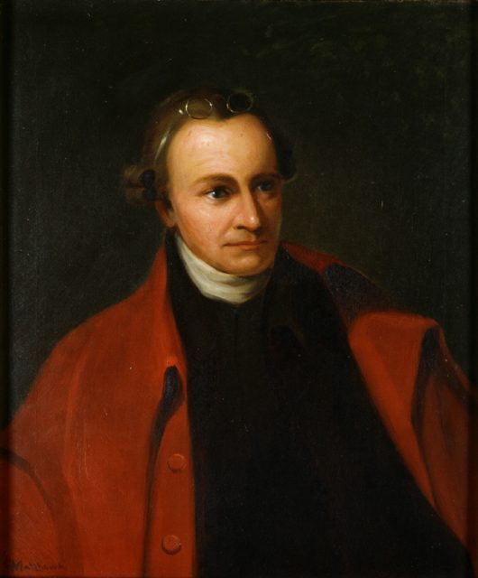 Patrick Henry, oil on canvas.