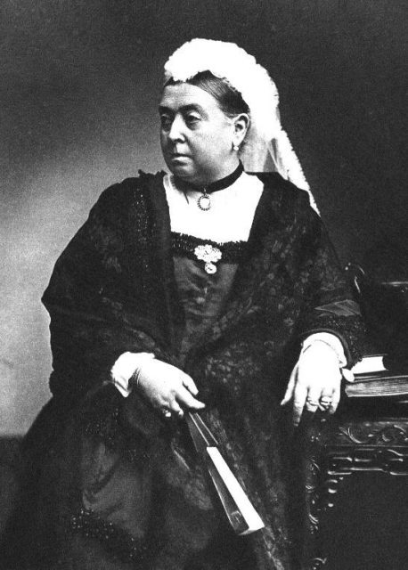 Queen Victoria in 1890.