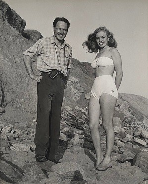 Richard C. Miller. Self-Portrait With Norma Jeane, 1946. Photo Courtesy: Santa Monica Auctions
