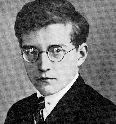 Shostakovich in 1925.