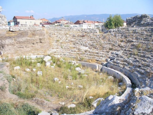 The theater, restored by Pliny the Younger. Photo by QuartierLatin1968 CC BY-SA 3.0