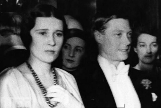 Lady Thelma Furness and the prince in 1932.